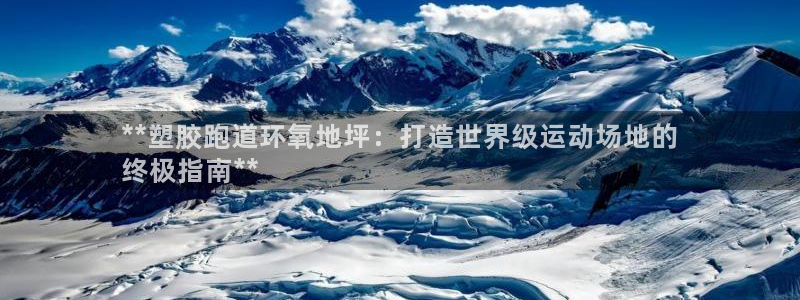 尊龙凯时能做退米么：**塑胶跑道环氧地坪：打造世界级运动场地的
终极指南**