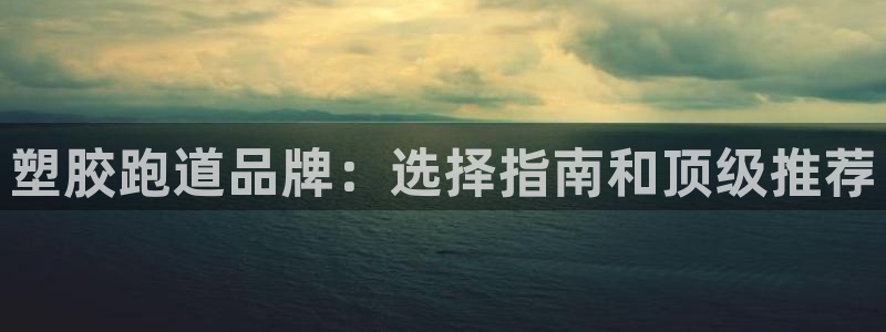 尊龙凯时人生就是搏包装优势：塑胶跑道品牌：选择指南和
