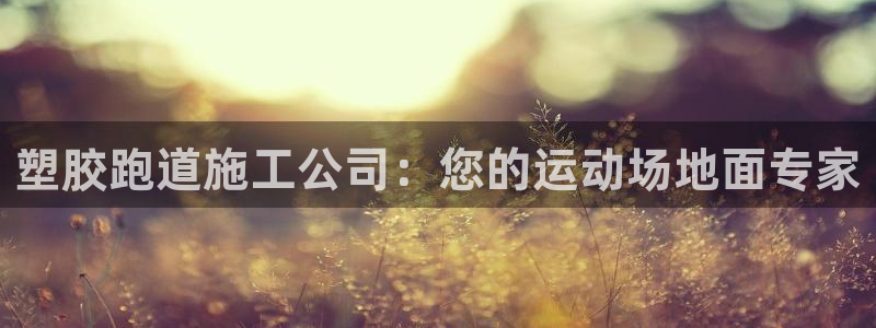 凯时K8国际：塑胶跑道施工公司：您的运动场地面专家