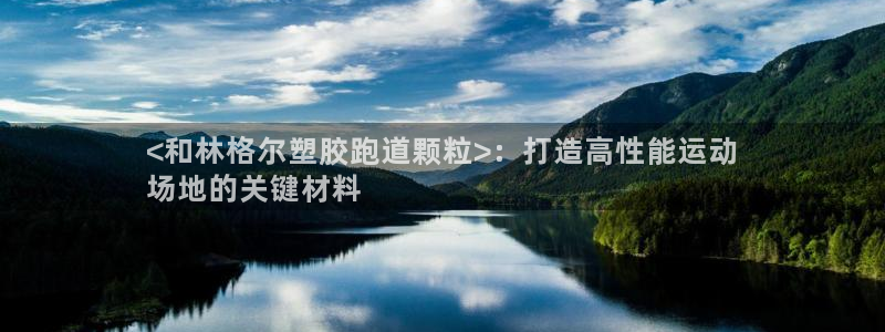 尊龙凯时 人生就是搏!平台：<和林格尔塑胶跑道颗粒>：打造高性能运动
场地的关键材料