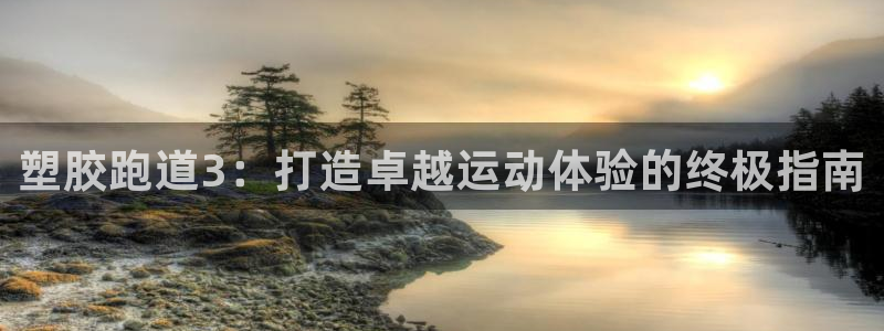 尊龙一生也走不出自己的童年：塑胶跑道3：打造卓越运动体验的终极指南