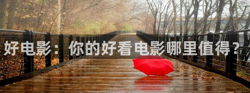 成人依依热影院：好电影：你的好看电影哪里值得？